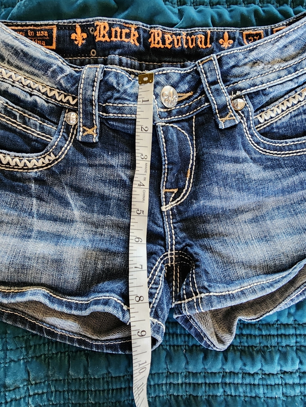 Rock Revival "Becky" Shorts Size 27 - Picture 5 of 7
